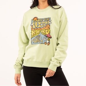 CONEY ISLAND PICNIC High Road Womens Crewneck Sweatshirt